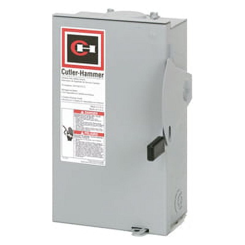 60A Pullout Air Conditioner Disconnect No Fuse Double Pole, Each