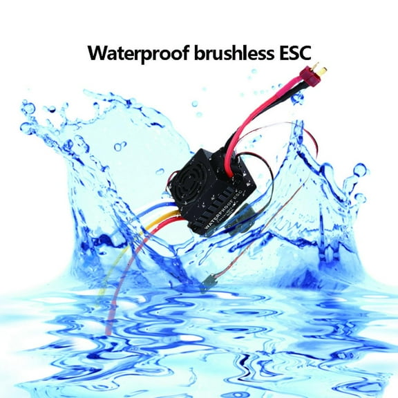 60A Waterproof Brushless Motor Controller ESC Programming Card for 1/10 RC Car