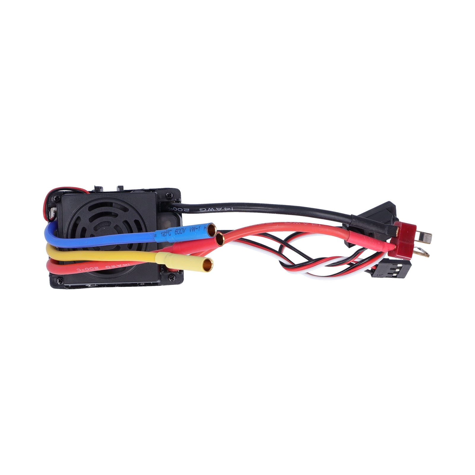 60A Waterproof RC Brushless Electronic Speed Controller ESC for 1/10 Scale Remote Control Cars