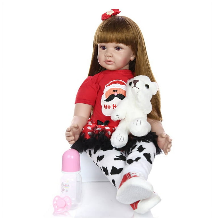 60CM 24inch Reborn Baby Dolls Handmade Reborn Toddler Girl with