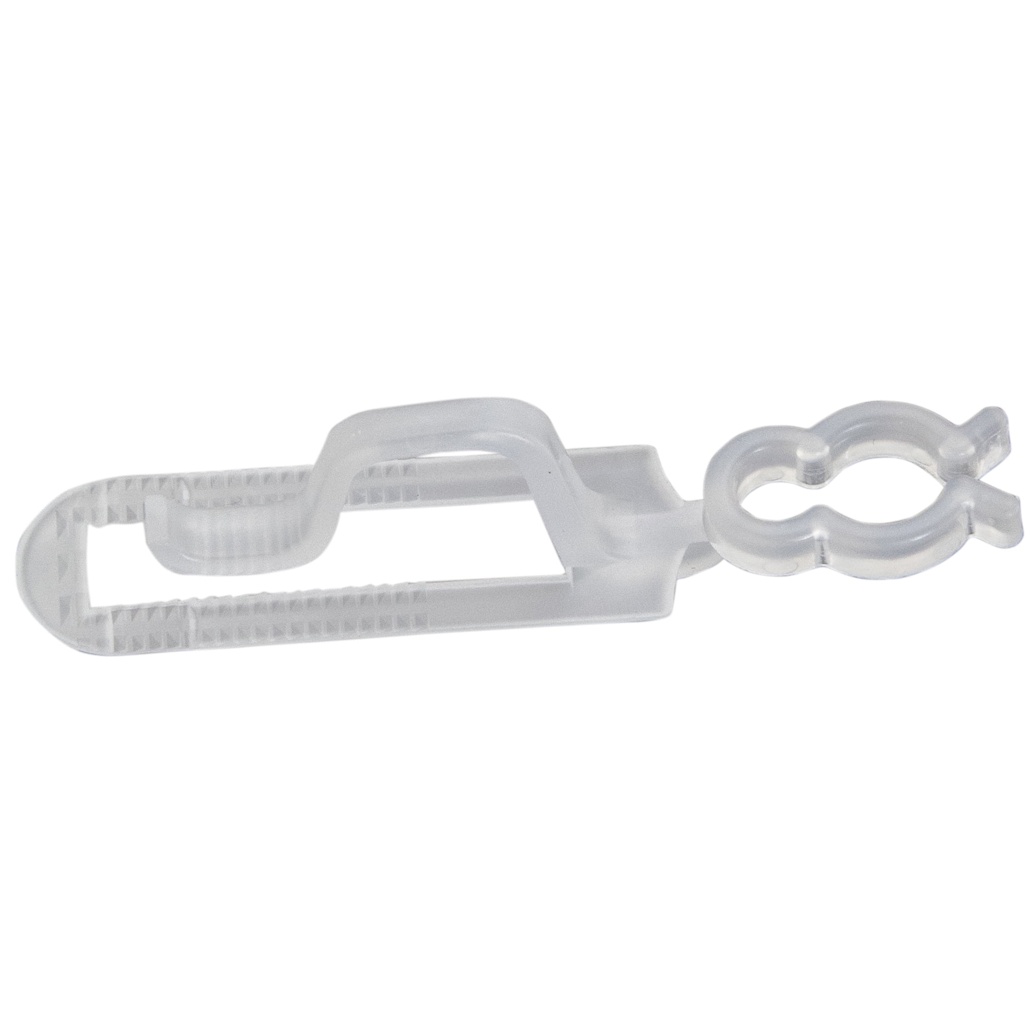 Clear Plastic Universal Gutter and Shingle LED Light Clips