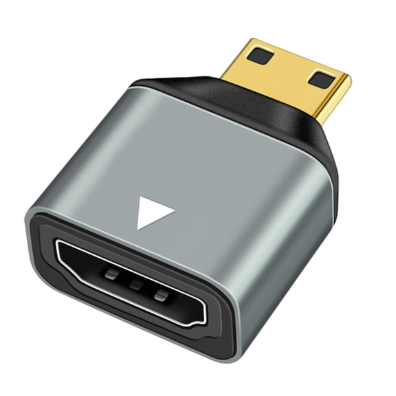 Portable Female To Male Connector Adapter Supports 4K Resolution For Monitors TVs And Displays Seamlessly Viewing