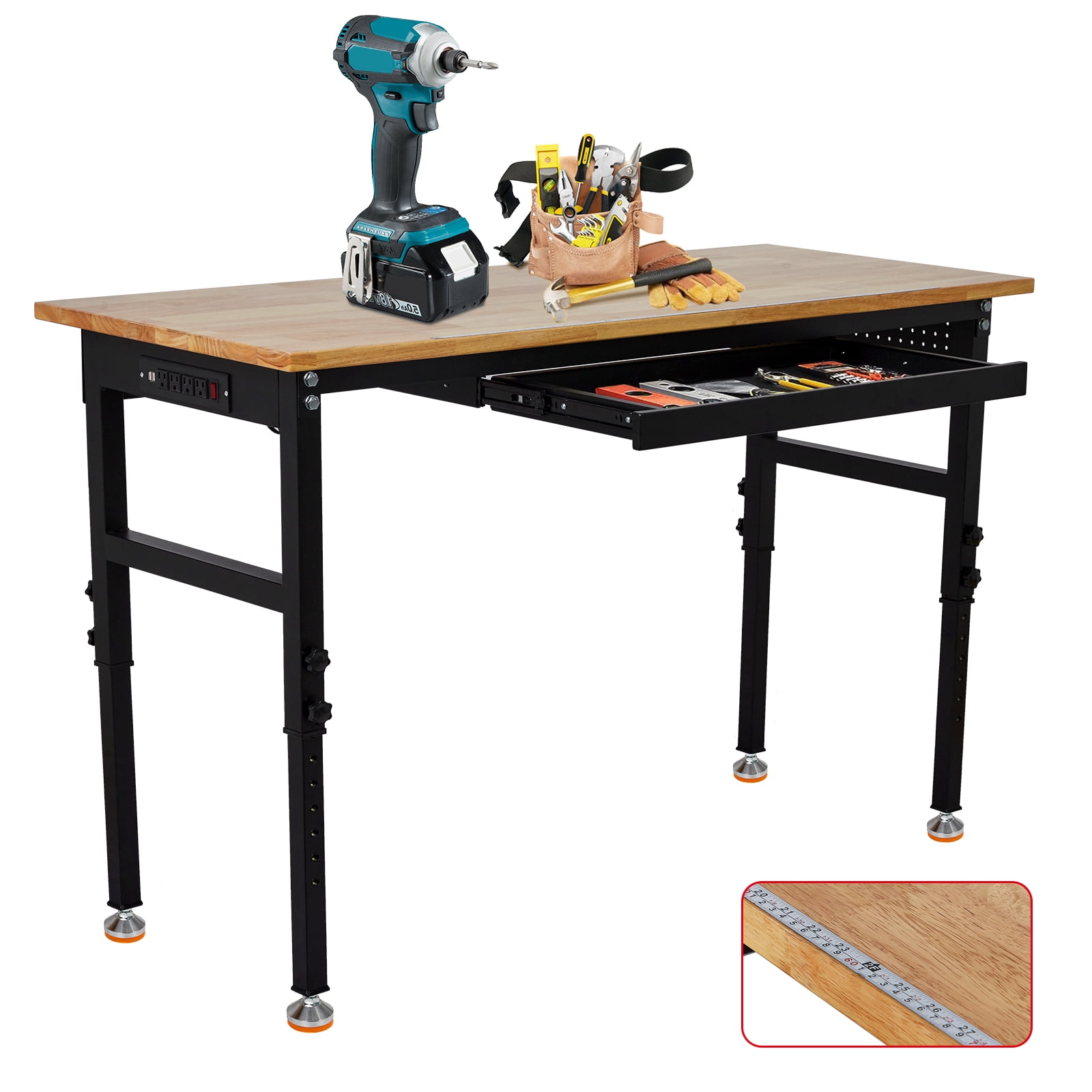 60In Work Bench,Workbench Adjustable 29.5