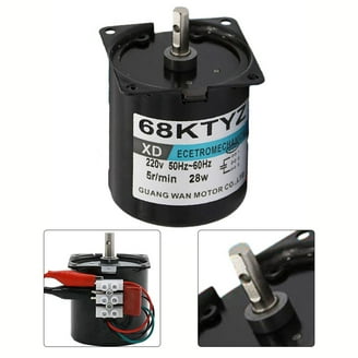 Moteur Synchrone AC 220V 6-10W à Aimants Permanents Couple Élevé Faible