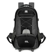 60L Lightweight Hiking Camping Backpack,Hunting Climbing Backpack for Outdoor,Backpack Water Resistant,Tactical Backpack for Men Women
