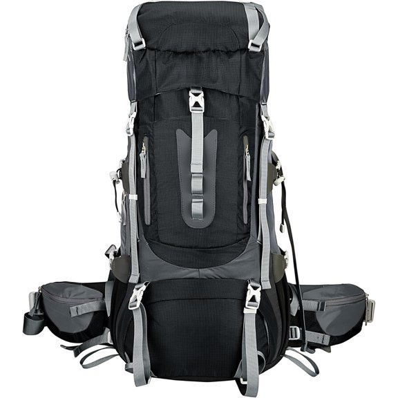 60L Internal Frame Hiking Backpack Camping Backpack with Rain Cover