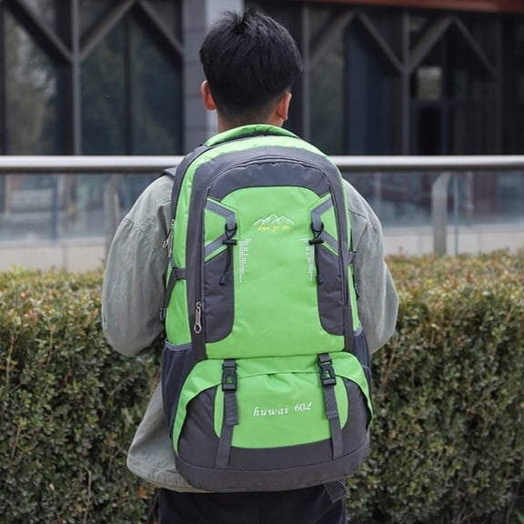 60L Large Capacity Backpack Men's Outdoor Hiking Leisure Travel Bag,Large