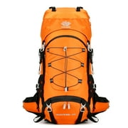 YFREAL 60L Travel Hiking Camping Backpack with Rain Cover, Backpack Water Resistant,Climbing Backpack for Men Women