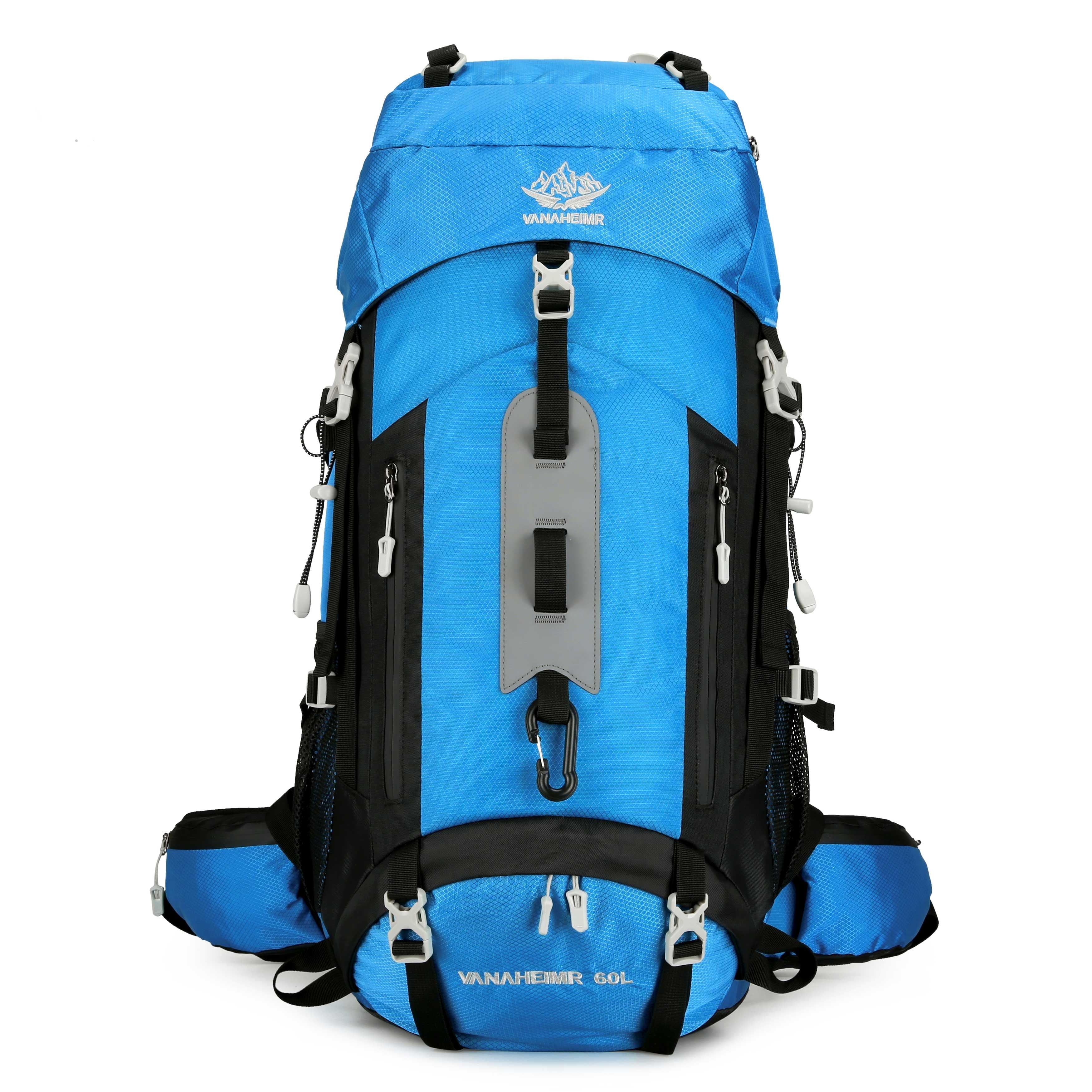 60L Travel Hiking Camping Backpack with Rain Cover, Backpack Water  Resistant,Large Backpack for Men Women