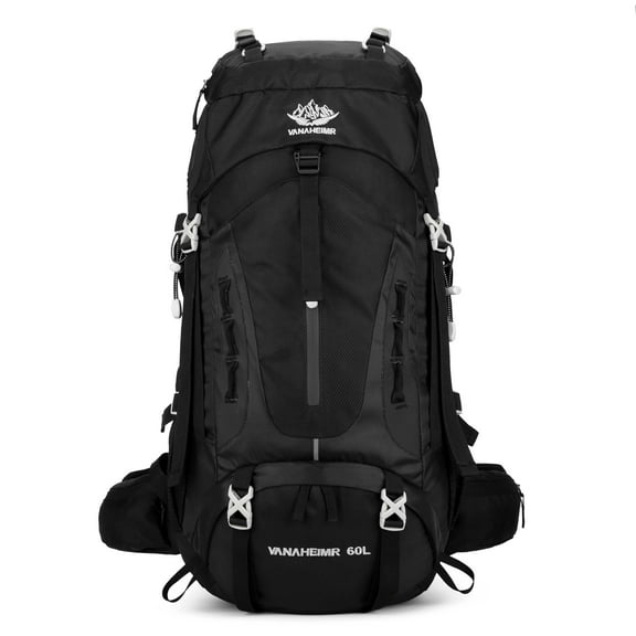 60L Travel Hiking Camping Backpack with Rain Cover,Backpack Water Resistant,Traveling Backpack for Men Women