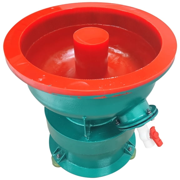 60L Vibration Deburring Polishing Machine Electric Vibratory Grinding Polishing Machine 220V 3PH