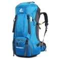 thumbnail image 1 of 60L Waterproof Lightweight Hiking Backpack with Rain Cover,Outdoor Sport Travel Daypack for Climbing Camping Touring, 1 of 7
