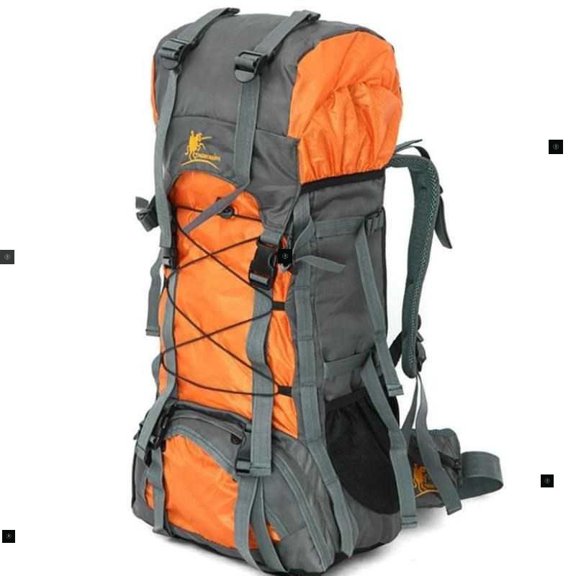 60L waTerproof hiking Cam TraveL Bag CLimBing BaCkpaCk,Navy Blue