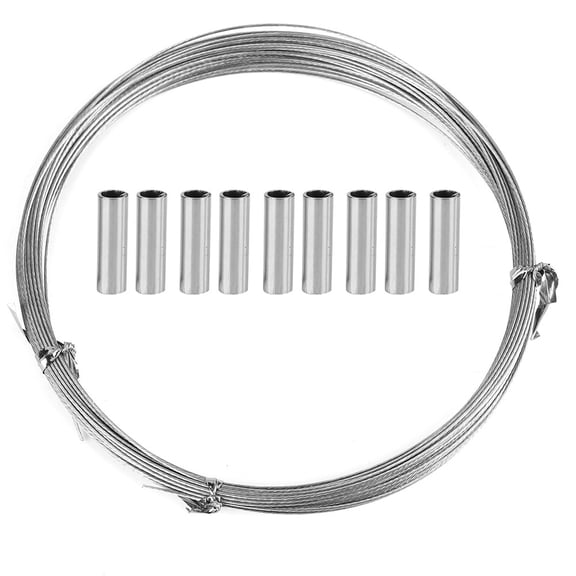 60LB Steel Wire Fishing Leash - Durable Line Accessory for Enhanced Angling Experience