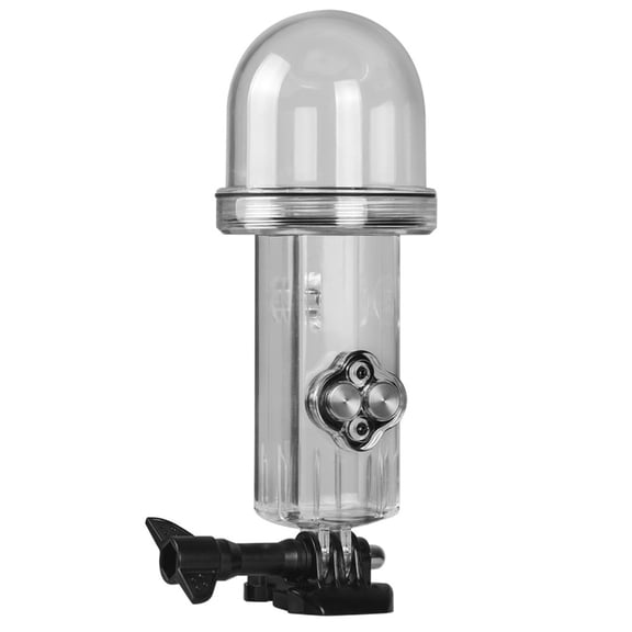 60M Waterproof Housing for Pocket Action Camera with Easy Access Designing and Comprehensive Protections