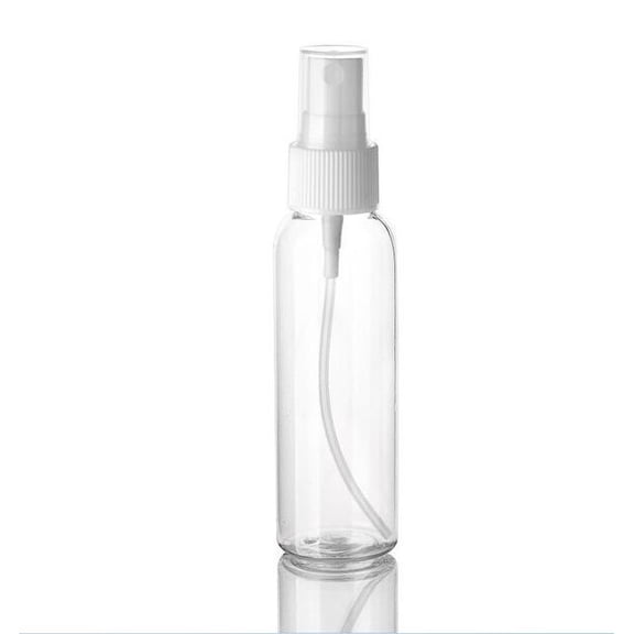 60ML Portable Spray Bottle Empty Refillable Fine Mist Spray Bottle Leakproof Travel Bottle Lightweight Reusable Cleaning Spray Container Home Office Use Spray Bottle (1Pcs)