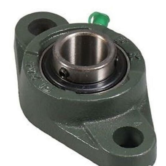 60MM Bore UCFL212-60 Premium 2-Bolt Flanged Mounted Bearings, Set Screw