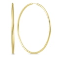 thumbnail image 1 of 60MM Endless Hoop Earrings 14k Yellow Gold, 1 of 7