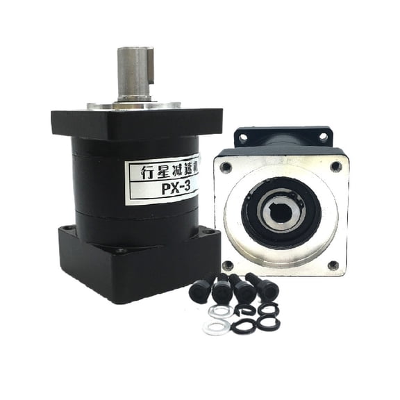 60MM Step-down For Servo Motor Gearbox Nema 24 Planetary Gearbox Gear Speed Ratio 3/1,5/1,6/1,10/1~216/1 Brushless Motor Reducer ,Easy to Use - RATIO 50 TO 1_8 INPUT 14 OUTPUT