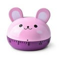 thumbnail image 1 of 60Minute Egg Timer Cute Animal Mechanical Timer Manual Countdown-Timer for Home-Study and Work Timer Reminder Cooking,Onion, 1 of 2