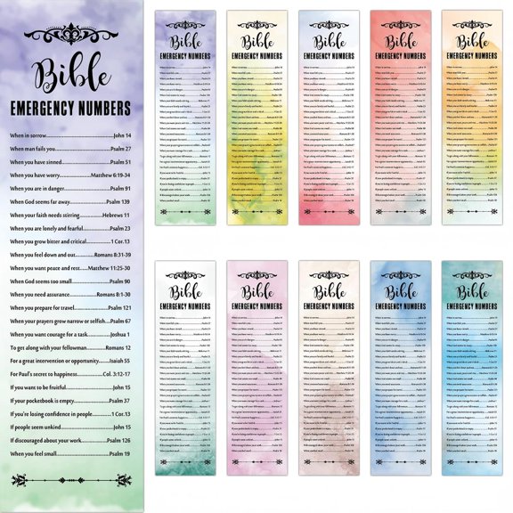 60PCS Bible Bookmarks for Women Men, Christian Religious Faith Gifts Bible Verse Book Markers for Reading Book Lovers Study Supplies