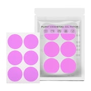 60PCS Stickers Mosquito Repellent Patch Stickers, Mosquito Repellent Stickers, Mosquito Patches, Wrapped Mosquito Repellent for Camping, Beach & Outdoor Essentials - Pink