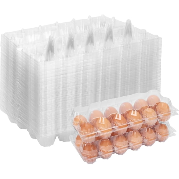 60Pack Egg Cartons Duck Egg Cartons Egg Containers