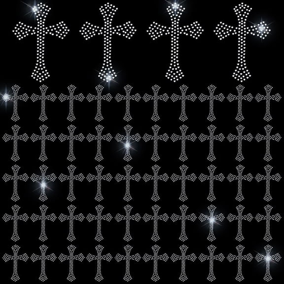 60Pcs 10 Sheets Iron on Rhinestone Patches Glitter Stickers Sparkling Bedazzled Rhinestone Transfer Patches for Clothing Fabric Art Crafts DIY Decors