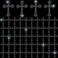 thumbnail image 1 of 60Pcs 10 Sheets Iron on Rhinestone Patches Glitter Stickers Sparkling Bedazzled Rhinestone Transfer Patches, 1 of 9