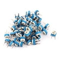 thumbnail image 1 of 60Pcs 10K Ohm 3 Terminals Trimmer Potentiometer Adjustable Resistor, 1 of 1
