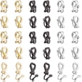 thumbnail image 1 of 60Pcs 3 Colors DIY Earring Clips Stainless Steel Clip-on Earrings Earring Findings Golden Stainless Steel Color Clip-on Earring Converter Earring Accessories for DIY Earring, 1 of 6