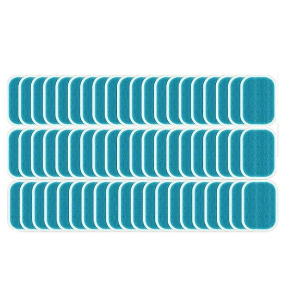60Pcs Ab Stimulator Gel Pads, Replacement Gel Pads for Muscle Toner Abdominal EMS Arm Leg Waist Workout Trainer Machine