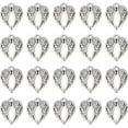 thumbnail image 1 of 60Pcs Angel Wing Charms Fairy Wings Charms Guardian Angel Charm Fairy Wing Beads Tibet Style Alloy Wing Charm, 1 of 9