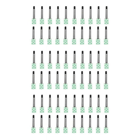 60Pcs Black Sticky Adjustable Wire Ties Cable Clips Clamp Plastic Self Adhesive Cable Ties Fix Holder Clips