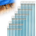 thumbnail image 1 of 60Pcs Bungee Cord with Hook 10 Inch Weather Resistant Bungee Strap Heavy Duty Camping Luggage Cord Elastic Bungee Rope Multipurpose for Outdoor Camping Cars, 1 of 8