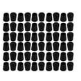 thumbnail image 1 of 60Pcs Chair Leg Caps Rubber Round Furniture Feet Covers 10mm Inner Dia, 1 of 2