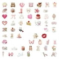 thumbnail image 1 of 60Pcs Cute Kawaii Coquette Stickers Decals, Girlish Cartoon Graffiti Diy Crafts For Phone Luggage Water Bottle Car Laptop Decoration, Perfect For Teens Girls, Aesthetic Kawaii, 1 of 6