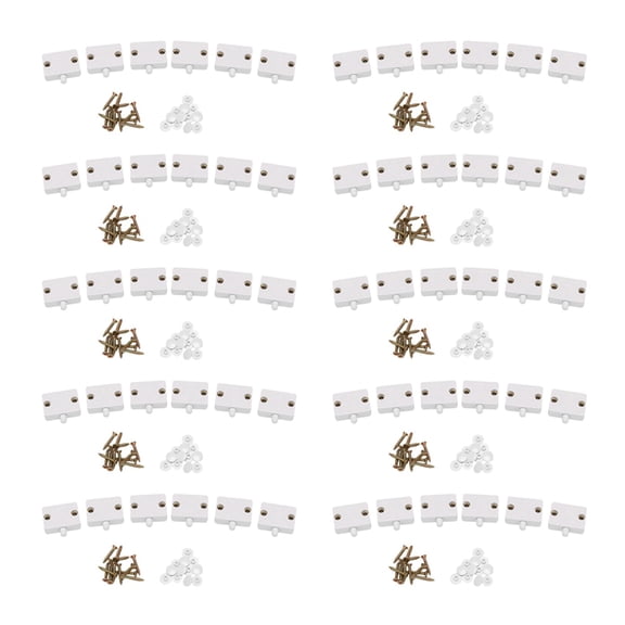 60Pcs Door Led Switch for Closet Light,Normally Closed Cabinet Electrical Lamp Switches,for Closet Pantry Cabinet White