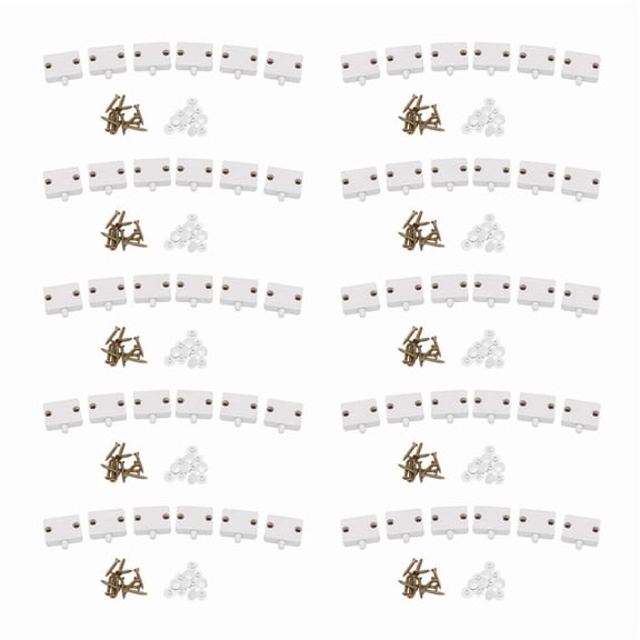 60Pcs Door Led Switch for Closet Light,Normally Closed Cabinet Electrical Lamp Switches,for Closet Pantry Cabinet White