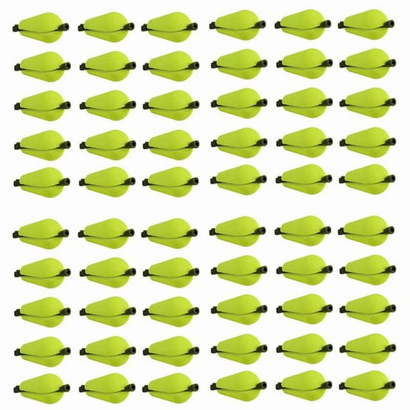 60Pcs EVA Teardrop Strike Fly Fishing Float Strike Indicator Fishing Bobbers for Fly Fishing Accessories
