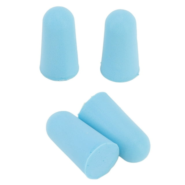 60Pcs Earplugs Sponge Ultra Soft Sound Compact Foam Earplugs Blocking Noise Reduction Rar Plugs