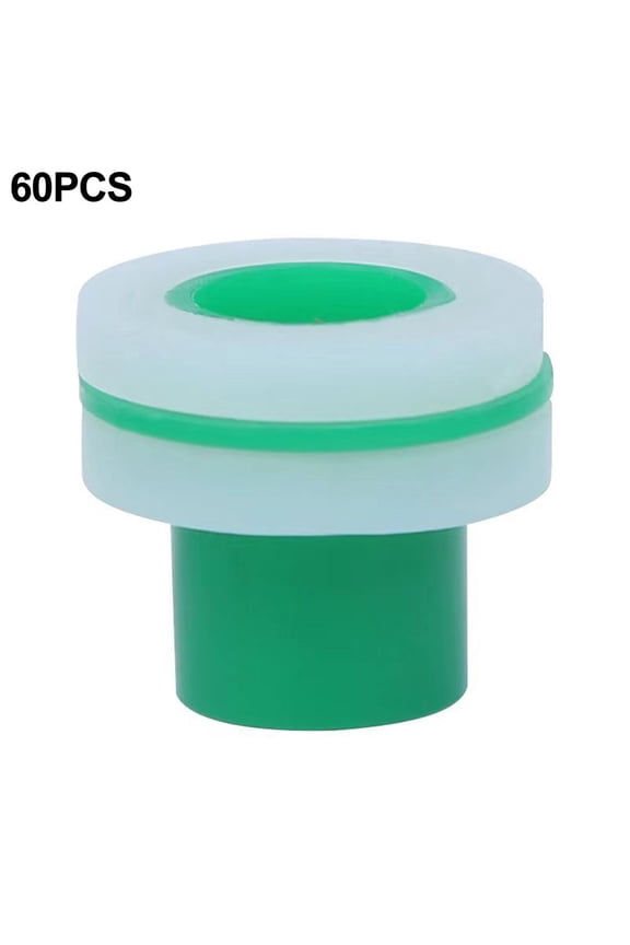 60Pcs Faucet Ppr Pipe Plugs Leak-Proof Sealing Gaskets Tape Triangle Valve Red