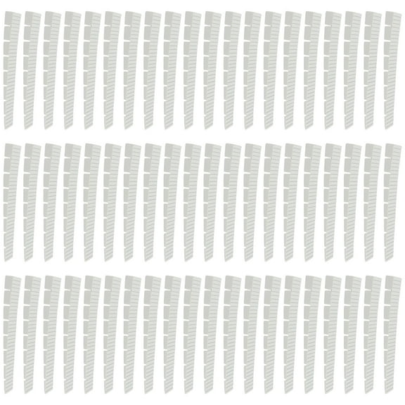 60Pcs Furniture Shims Anti-Slip Plastic Shims Furniture Levelers Stackable Toilet Shims Restaurant Table Shims for Doors Windows Sheds Appliances