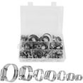 thumbnail image 1 of Adjustable Worm Gear Clamps 60PCS Assortment, 1 of 6