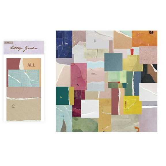 60Pcs Junk Journal Supplies Vintage Paper Set for Scrapbooking and Journaling