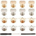 thumbnail image 1 of 60Pcs Leather Rivets Metal Heart and Star Shaped Rivet Studs Decorative Spot Button Rivets DIY Button Studs Garments Accessories for Bag Purse DIY Crafts for diy, 1 of 5