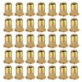 thumbnail image 1 of 60Pcs M6 x 15mm Rivet Nut Carbon Steel Rivet Nut Tool Hardware Nuts Zinc-Plate, 1 of 6