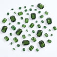 thumbnail image 1 of 60Pcs Octagon Sew on Rhinestones 5 Sizes Flatback Octagon Glass Sewing Rhinestones Stone with Silver Claw Settings Rhinestone Buttons for DIY Crafts Clothes Jewelry Making Fern Green DIY, 1 of 7