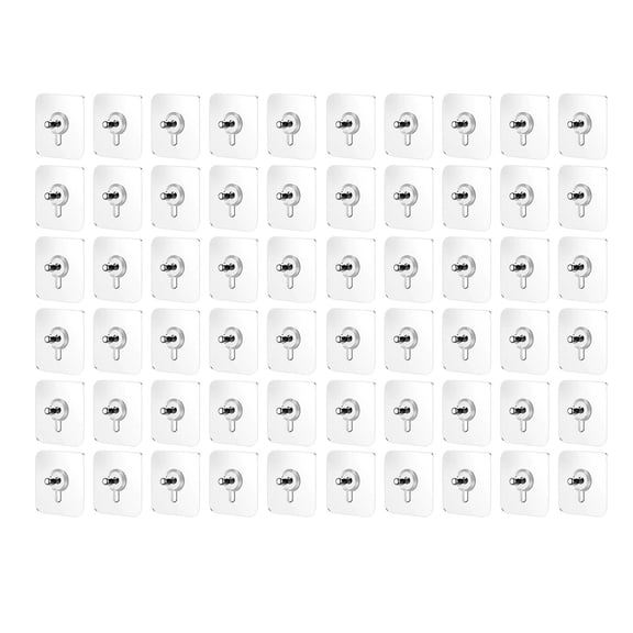 60Pcs Picture Hangers Without Nails, Wall Hangers Without Nails, Hang Pictures Frame On Wall No Nails, Drill Free Adhesive Hooks, Adhesive Screwless Screws,Nail Free Stickers for Walls