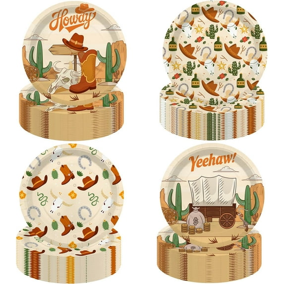 60Pcs Rock Party Paper Plates 1950's Record Party Disposable Tableware Music Theme Birthday Decoration for 50s 60s Theme Birthday Baby Shower